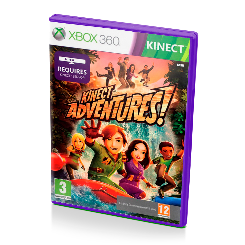 Киборг Диск Xbox 360 Kinect Adventures! (Б/У) RUS