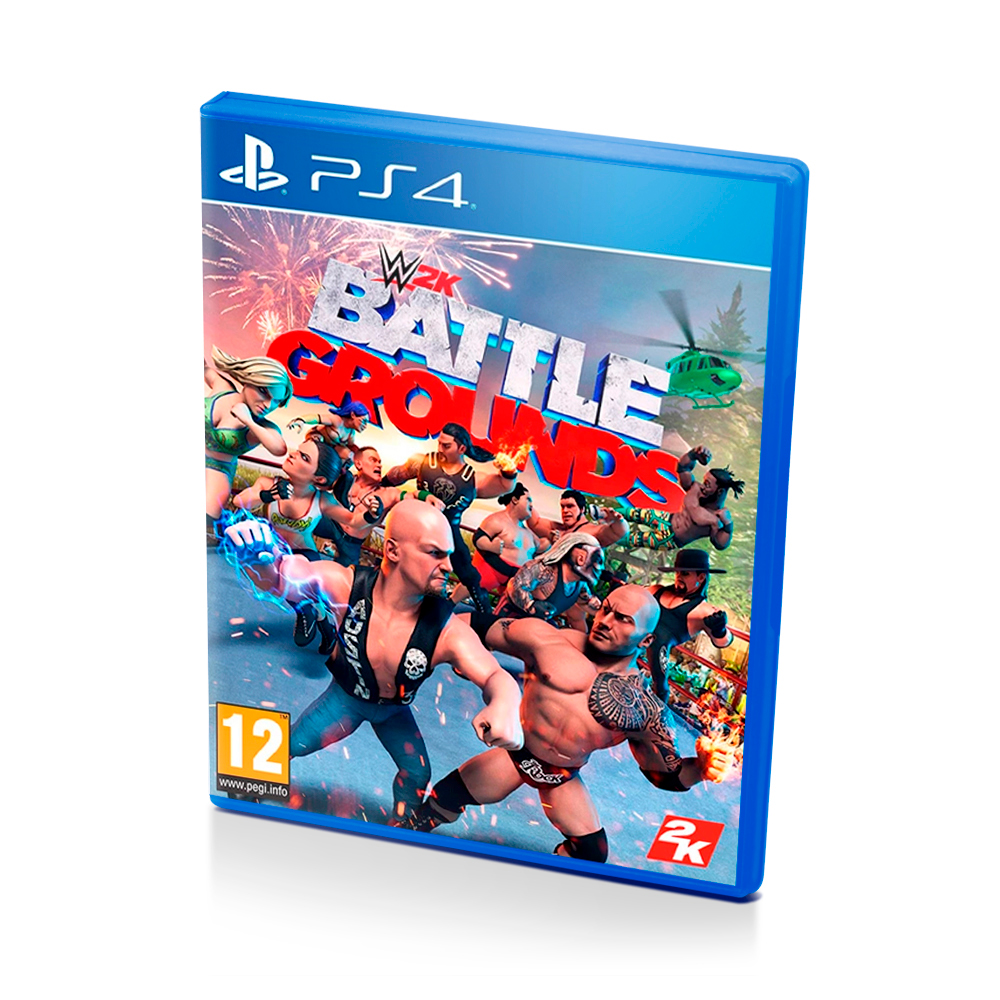 Киборг Диск PS4 WWE 2K Battlegrounds (Новый) ENG