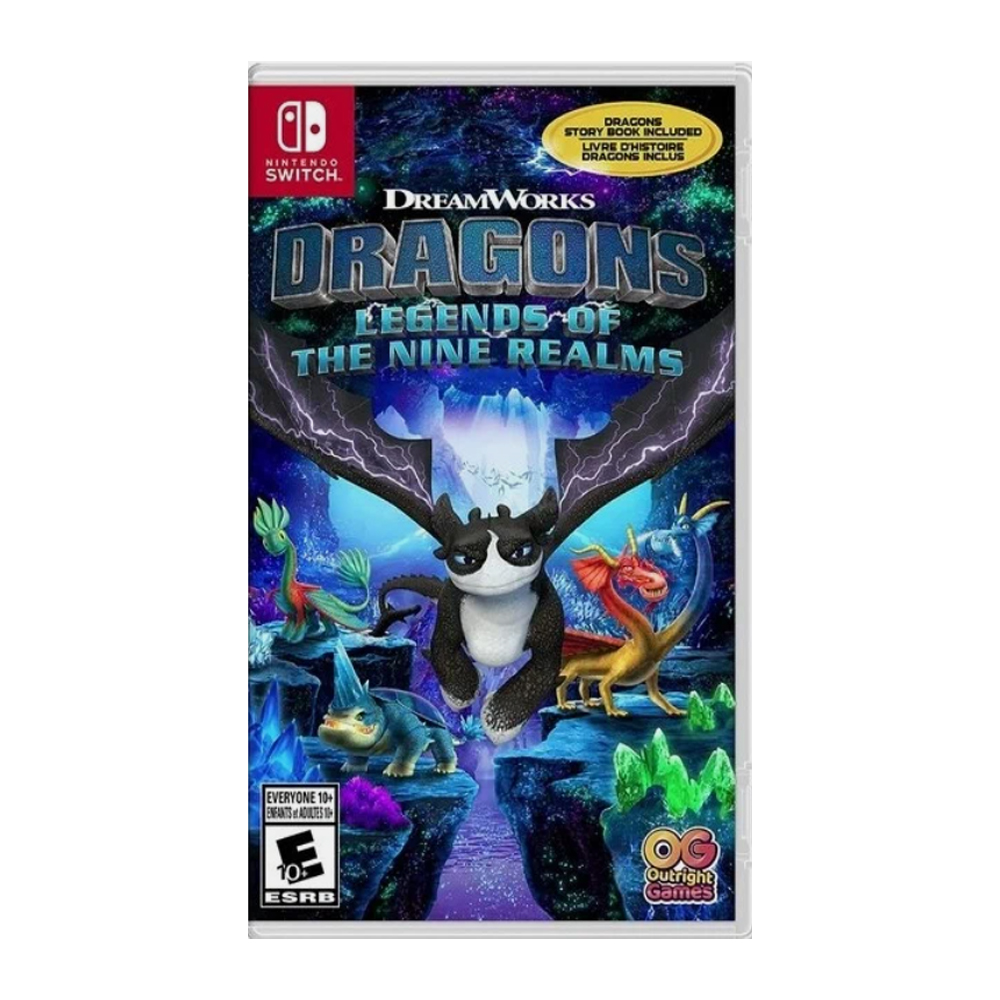 Киборг Картридж Nintendo Switch DreamWorks Dragons: Legends Of The Nine  Realms (Новый) ENG